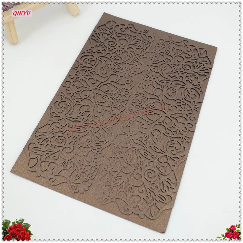 10 шт. лазерная резка свадебные пригласительные открытки приглашения на день