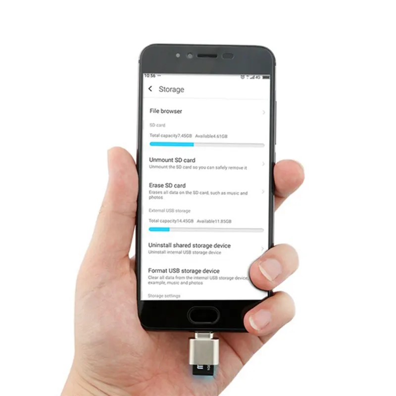 Оригинал Bakeey Micro USB TF кардридер OTG адаптер конвертер для Samsung S7 Edge S6 Redmi Note