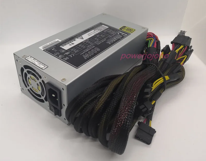 Высокоэффективная стойка 600 Вт блок питания 2U промышленный сервер PSU ENH2160 с переключателем 100-240 в активный PFC 80PLUS