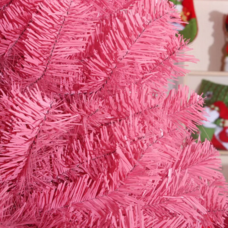 4 размера розовая Рождественская елка вечеринка украшение для дома