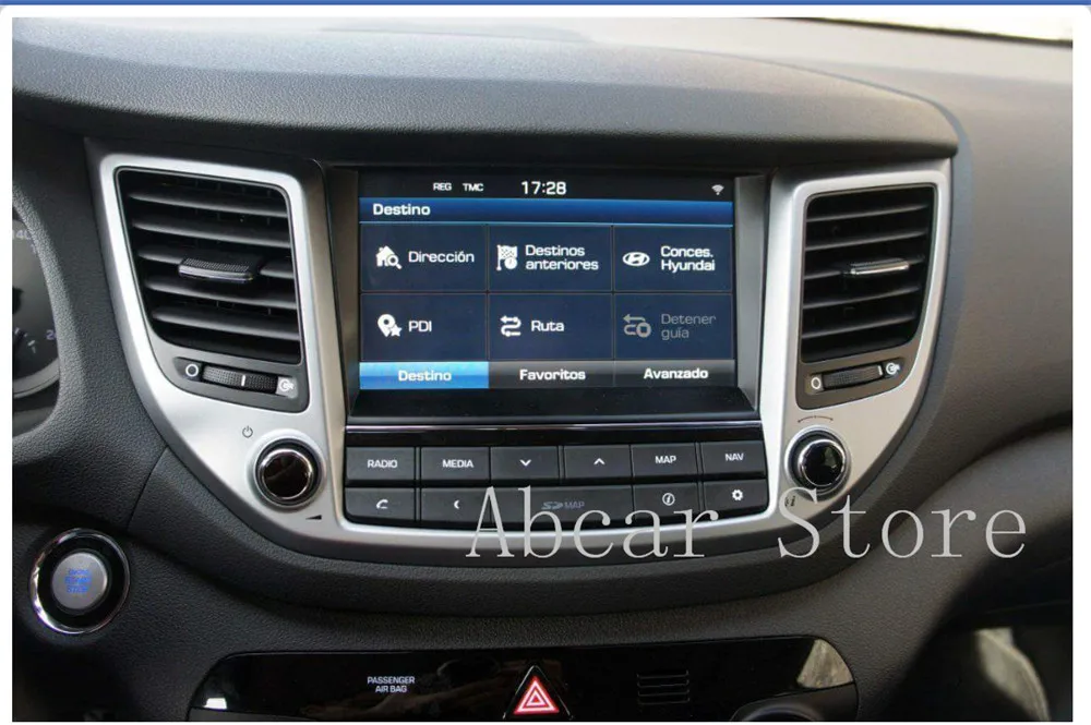 8 дюймов Android 7,1 автомобильный dvd-плеер gps навигация для HYUNDAI Tucson IX35 стерео радио 2 Гб ram 16 Гб rom авто
