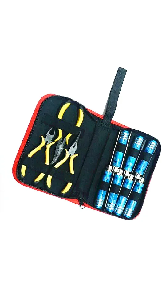 RC Screwdriver 4.0/ 5.5/7.0/8.0 mm1.5/2.0/2.5/3.0mm 1.5/2/2.5/3/4/5.5mmHex / 10in 1 bag set Tool Kit for Models | Игрушки и хобби