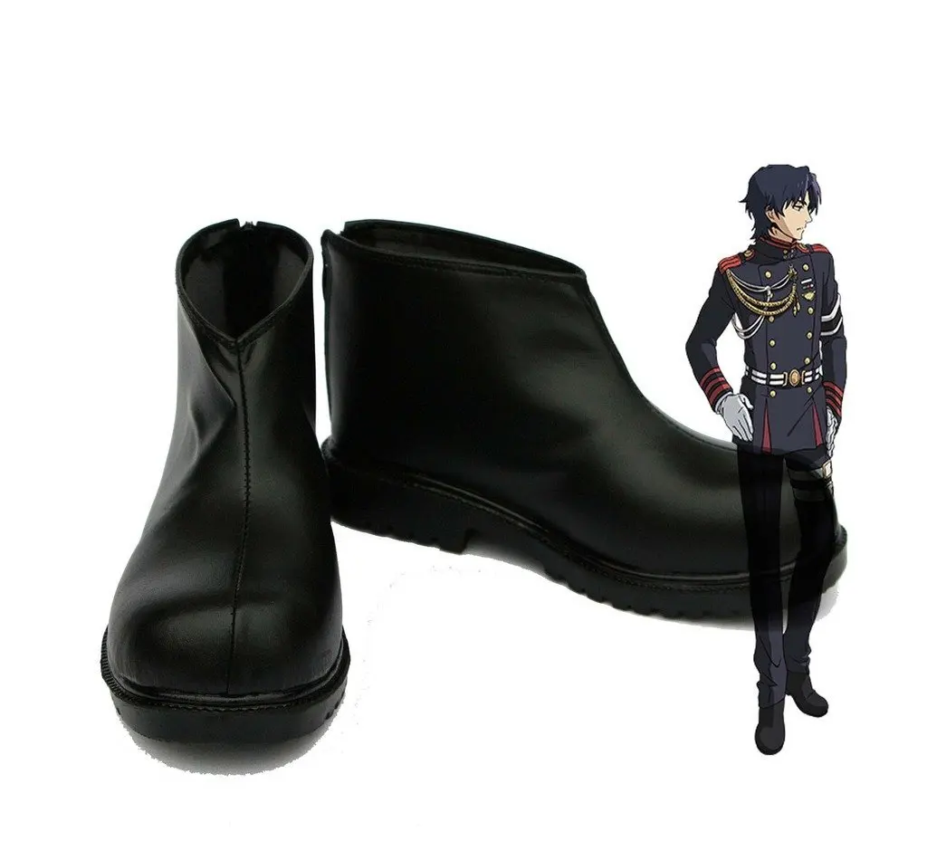 Косплэй костюм Guren Ichinose обувь аниме Seraph of the End косплэй ботинки индивидуальный