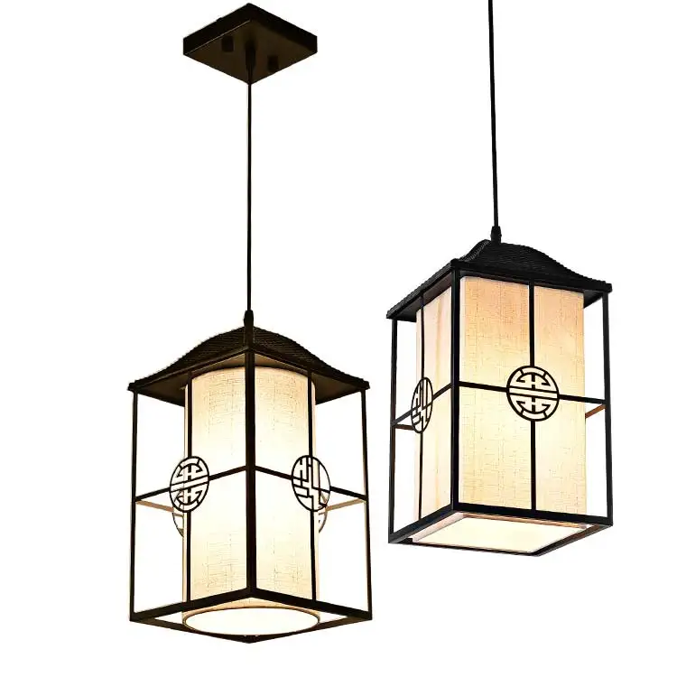 Kopen Nieuwe Chinese Restaurant Moderne Hanglampen MinimalisAmerican Living Gangpad Gang Creatieve Bar Retro Licht LU628 ZL456