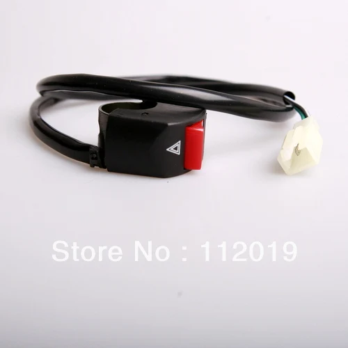 Бесплатная доставка 5 шт./лот кнопка включения/выключения на руль мотоцикла для