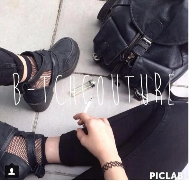 2018 Harajuku готика Рок Панк крутые женские незаменимые полые тонкие черные ажурные