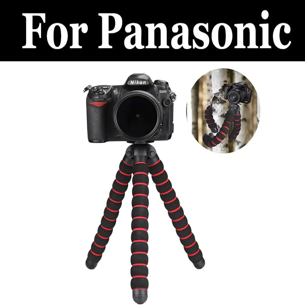 Новый гибкий штатив максимального размера Осьминог для Panasonic Lumix Dmc Fz2000 Fz45 Fz48 Fz62 G80
