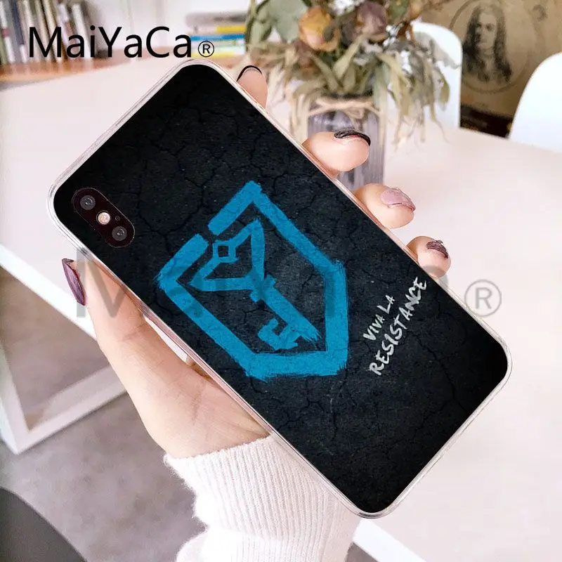 Цифровой Камуфляжный чехол MaiYaCa для Apple iphone X и 8 8plus 7 7plus 6s Plus 5 5s 5c XS