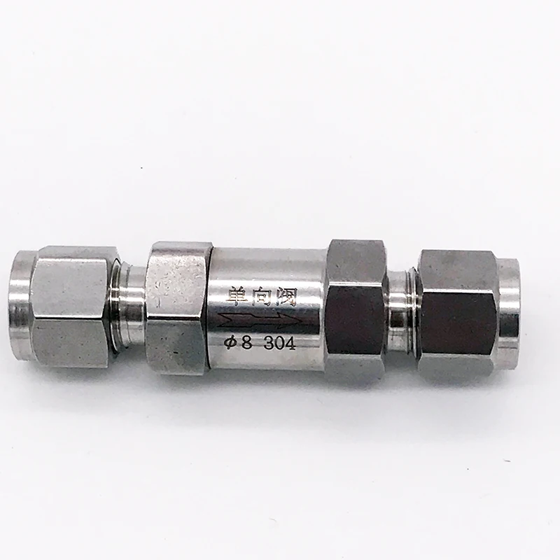 Высококачественный контрольный клапан 3 6 8 10 мм 1/8 &quot1/4&quot 3/8 &quot1/2&quot твердая