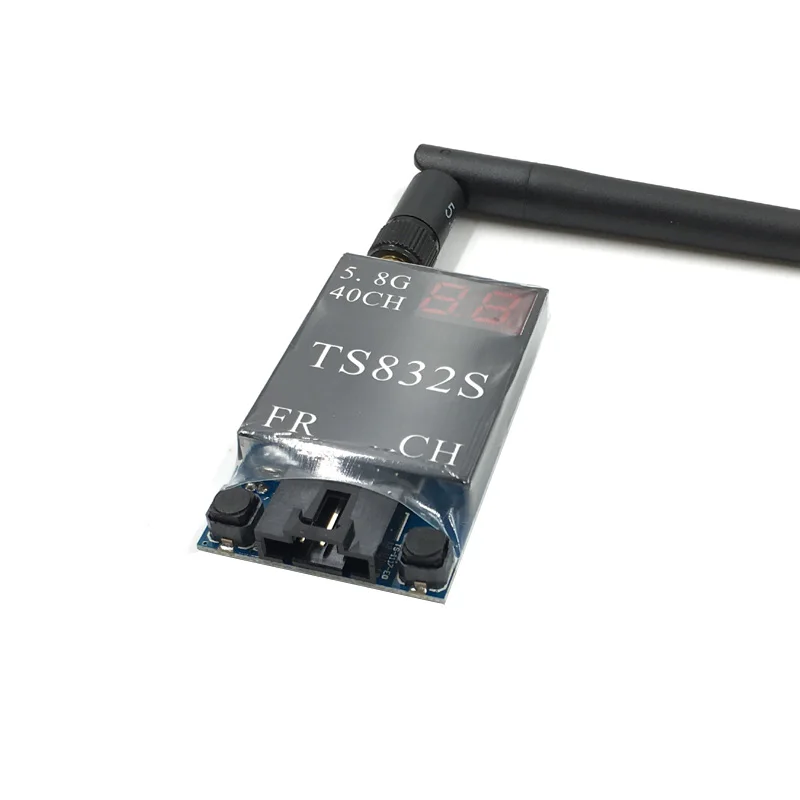 Беспроводной AV передатчик DTXMX TS832S FPV 5 8G 40CH 600 мВт 7 4 16 В для радиоуправляемой камеры