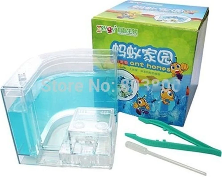 Ant Farm AntWorks Космической Эры Гель Семинар Природа Дети Образовательных Лабиринт