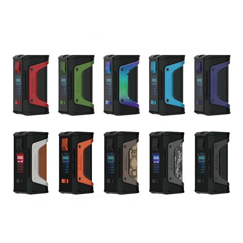 2 шт./партия GeekVape Aegis mod aegis Legend 200 Вт TC Box MOD питание от двух 18650 батарей e сигареты без батареи для zeus rta blitzen