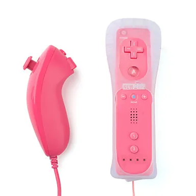 2 в 1 беспроводной пульт дистанционного управления для Nes Wii Встроенный Motion Plus Nunchuk