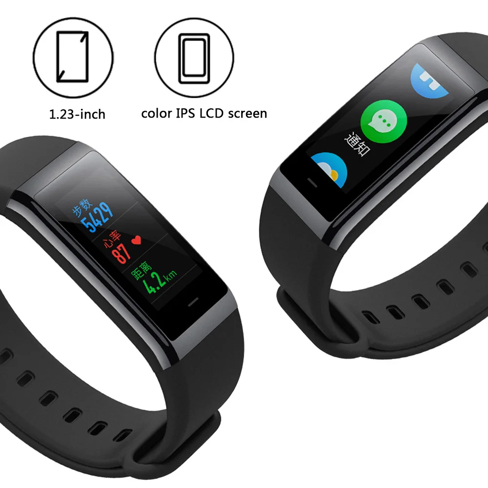Английская версия Huami Amazfit Cor MiDong умный Браслет Оригинальный 5ATM водостойкий 2.5D