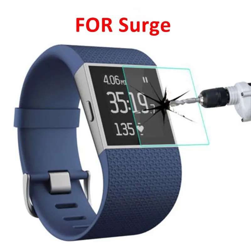 2 шт. HD Прозрачная защитная пленка из закаленного стекла защита для Fitbit Surge/Blaze Sport