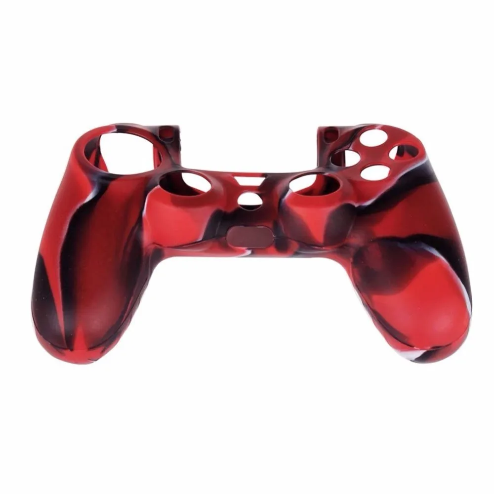 Силиконовый игровой контроллер протектор для playstation 4 кожаный чехол защитный