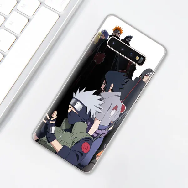 009 Аниме «Наруто» производства компании "Kakashi" чехол для телефона аниме для samsung Galaxy S10e S10 плюс S7 S8 S9 Plus, Note 8, 9, 10, плюс S10 5G M20 M30 жесткий чехол Coque - Цвет: 009