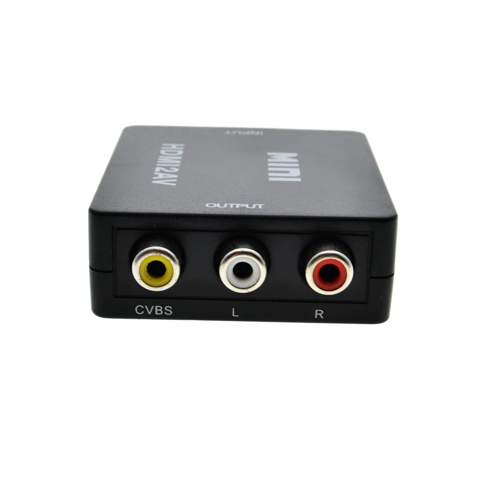 HDMI к AV CVBS MINI адаптер HD 720P 1080P AV2HDMI видео конвертер VGA AV| |