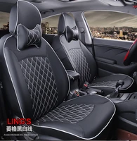 to your taste auto accessories custom luxury leather breathable car seat covers for toyota prado highlander terios corolla crown