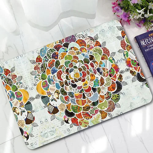 Multicolor Welcom Funny Words Outdoor Doormats Rubber Anti Slip Alfombra Cocina Entry Front Door Mats Tapis De Cuisine | Дом и сад