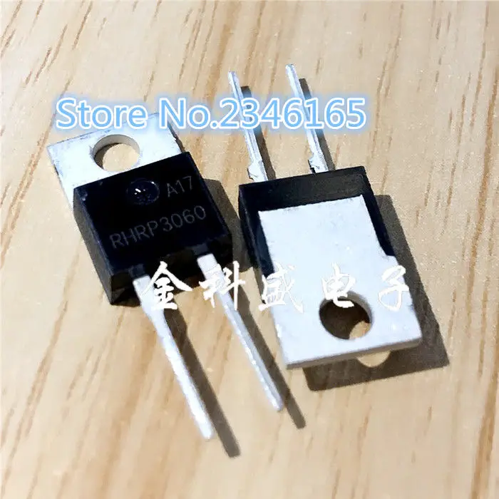 10PCS RHRP3060 TO220 2 быстрое восстановление выпрямительного диода TO 220 600V 30A|Интегральные