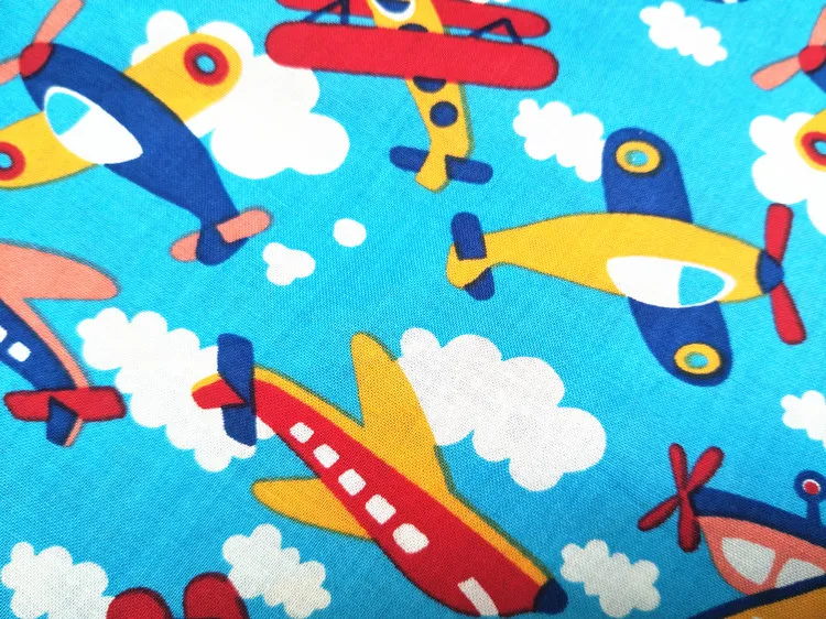 100x110 см любимая игрушка для мальчиков вертолет ткань хлопок простая швейная