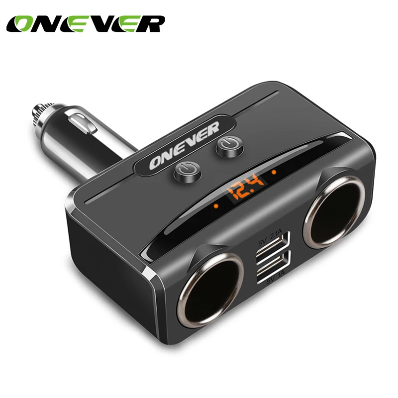 Автомобильное зарядное устройство Onever 3 1 А двойной USB Смарт быстрая зарядка для