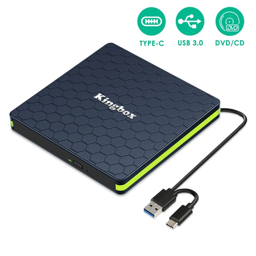 16 мм USB 3 0 внешний DVD/cd-rom чехол для ноутбука Настольный ПК оптический диск корпус DVD