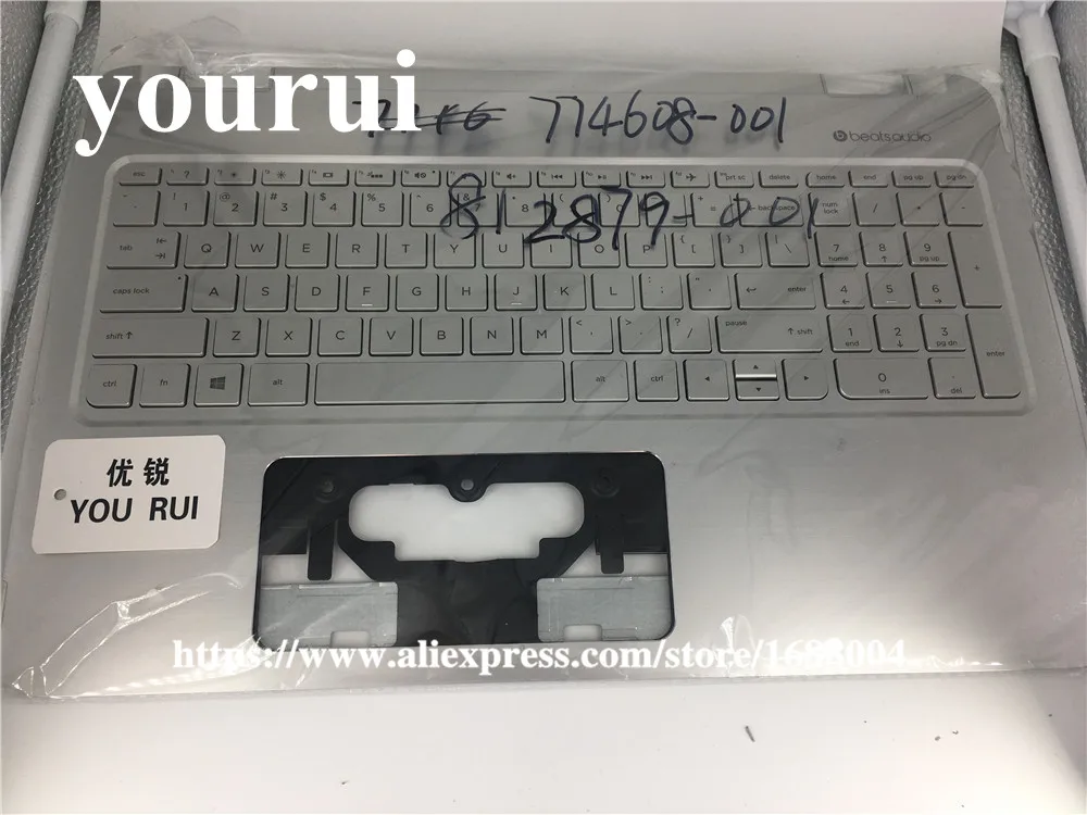 Laptop Palmrest With keyboard For HP ENVY X360 15-U 15T-U 774608-001 Keyboard case 812879-001 776250-001 | Компьютеры и офис