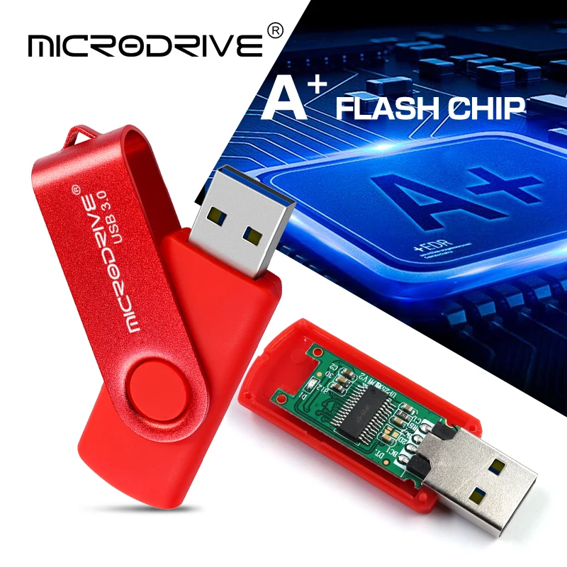 Металлический usb флеш накопитель USB 3 0 вращающийся 16 ГБ накопители 32 Гб карта