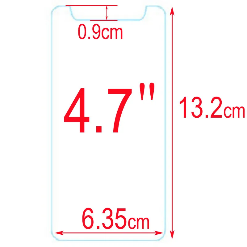 B Tempered Glass Закаленное стекло 4,5 4,7 5,0 5,3 5,5 дюймовый защитный экран пленка для Qtek Qrea Qnet Qmobile Qilive QiKU QFX Quba мобильный телефон Mobible - Цвет: B Tempered Glass