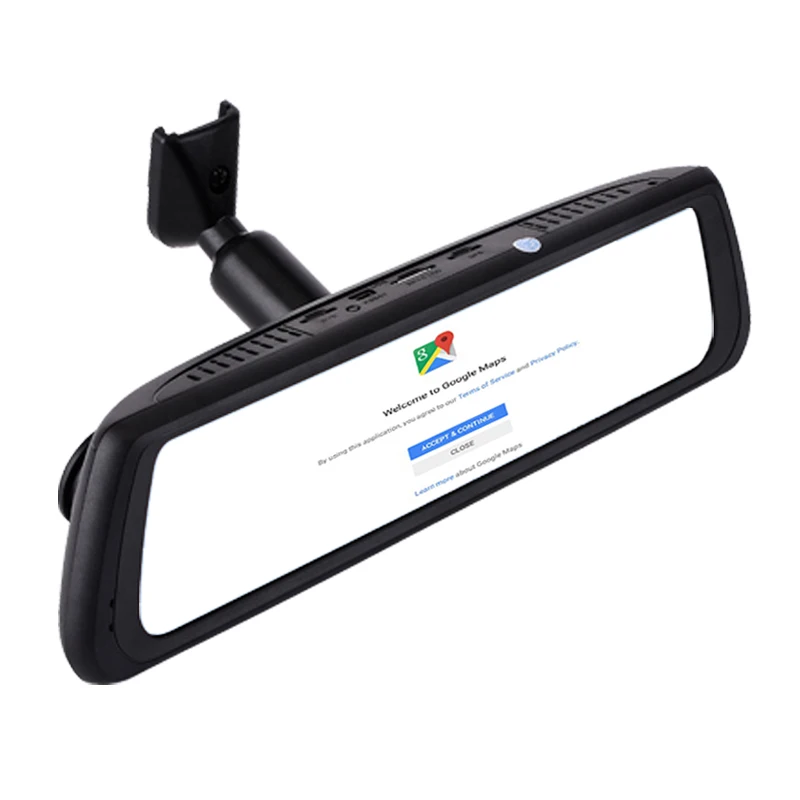 Специальное Автомобильное зеркало заднего вида DVR камера gps навигация Bluetooth wifi ADAS Автомобильная помощь двойной объектив видеорегистратор