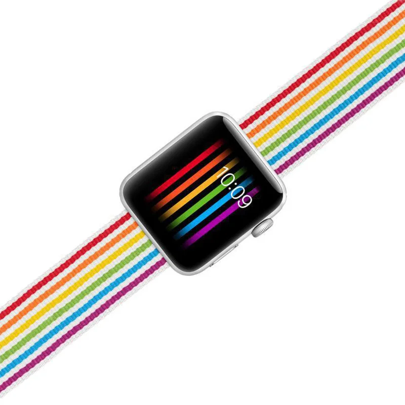НАТО нейлоновый ремешок для наручных часов apple watch ремни холст ремешок для наручных часов iwatch 3/2/1 38 мм 42 мм браслет для smart watch