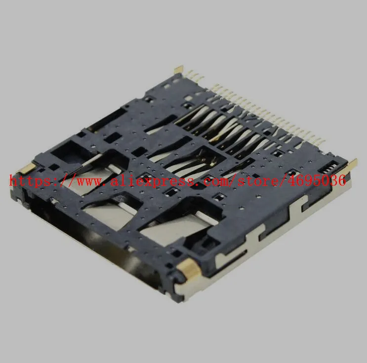 Новый слот для карты памяти SD держатель Sony NEX 3 5 5R 6 7 цифровой Камера Repair