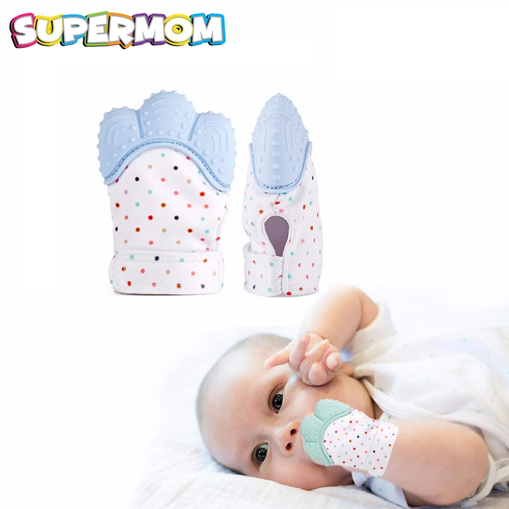 1 шт. детский Прорезыватель для зубов из натурального силикона|Детские