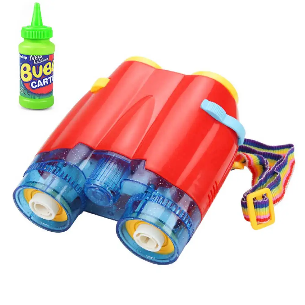 Bubble Blower Automatic Telescope Machine Flashing Light Up Music 2019 Popular Attractive Novelty Toys |