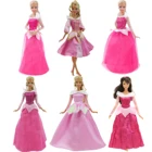 Высококачественное платье с изображением сказочной розы, кружевная юбка для косплея, платье принцессы вечерние вечерняя юбка, Одежда для куклы Барби, аксессуары, детские игрушки
