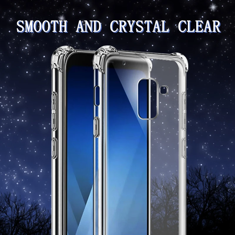 Чехол для телефона Samsung Galaxy S10 S9 S8 Plus S10E A7 A9 A8 A6 2018 M20 M10 Note 9 8 A8S A9S противоударный