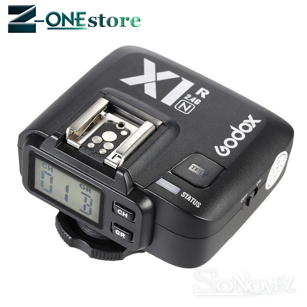 Триггер вспышки GODOX X1N TTL 2 4G беспроводной X1T N передатчик + X1R приемник для Nikon D800 D3X D3
