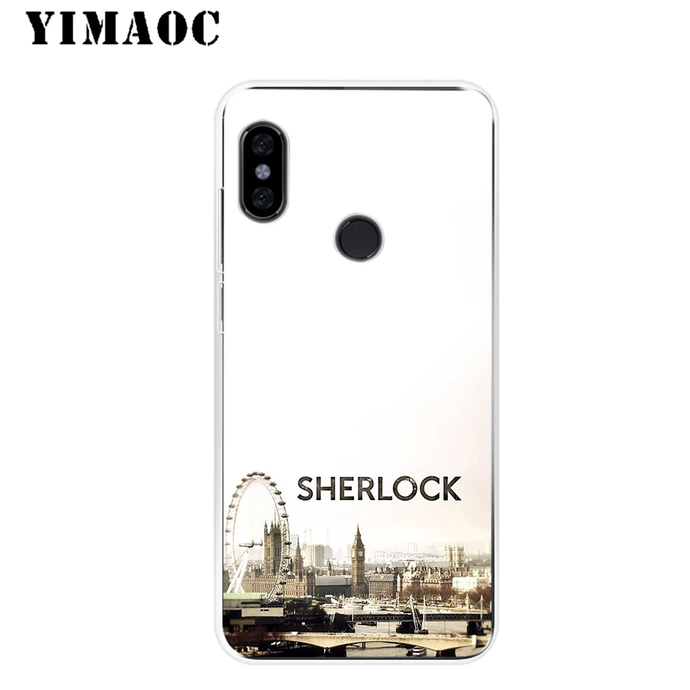 YIMAOC Sherlock Holmes Soft Silicone Case for Xiaomi Redmi 6 6A 5A 5 S2 Puls Note 8 7 4X 4 4A Pro Go |