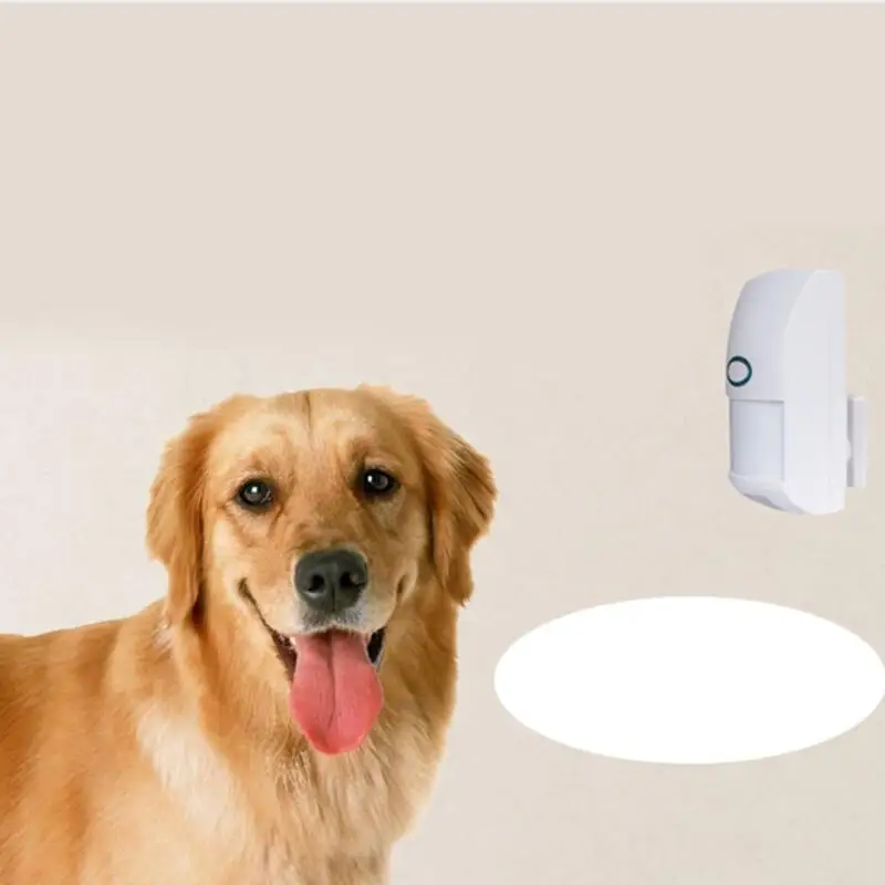 433 МГц 1527 код Pet Immune PIR датчик движения с белым цветом для домашней безопасности для нашей G5S системы сигнализации