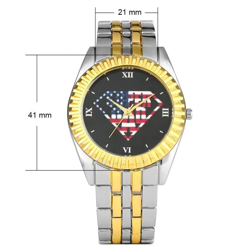 

Keller & Weber Stainless Steel Men Wristwatch American Diamond Pattern Quartz Watches Wallet Gift Set Relojes