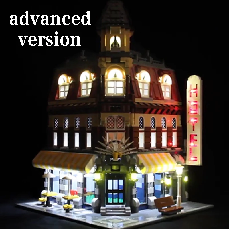Набор светодиодных ламп для Lego 10182 строительных блоков Creator City Street кафе на углу