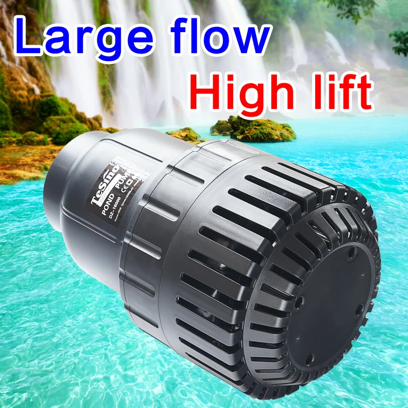 DZ series large flow fishpond pump Power-saving filter circulating wat for outdoor fish pond Fish submersible |