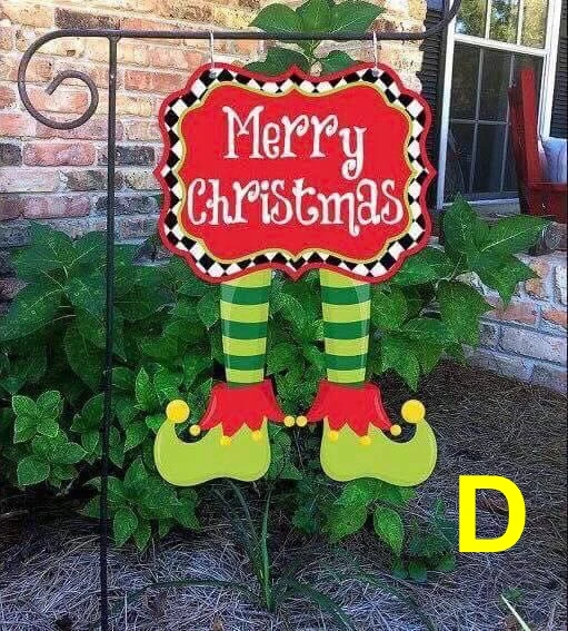 200 шт./лот Новое поступление монограмма пустая Рождественский эльф штаны чулок