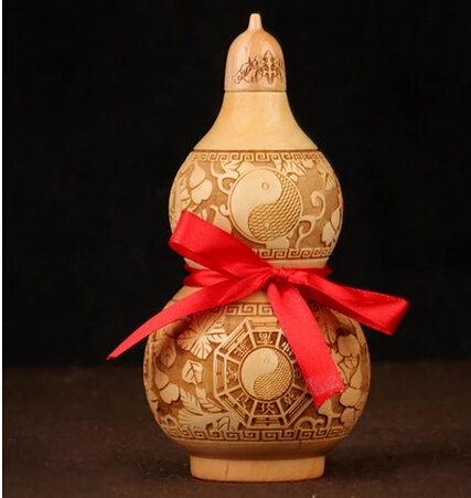 SCY 331+++Natural wood hyacinth ornaments Zhaocai gourd | Дом и сад