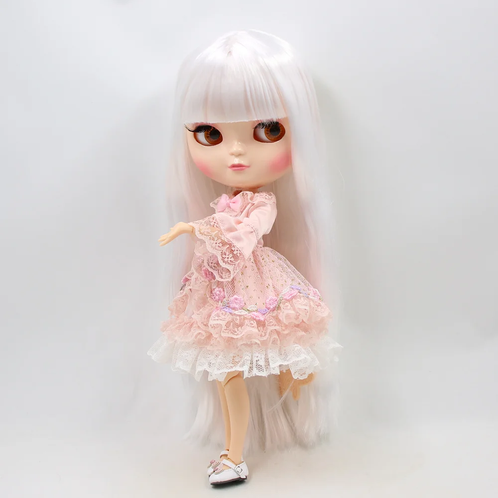 Fortune Days icy 1/6 кукла 30 см мягкие чисто белые прямые волосы тела дополнительные руки setAB подарок игрушка кукла