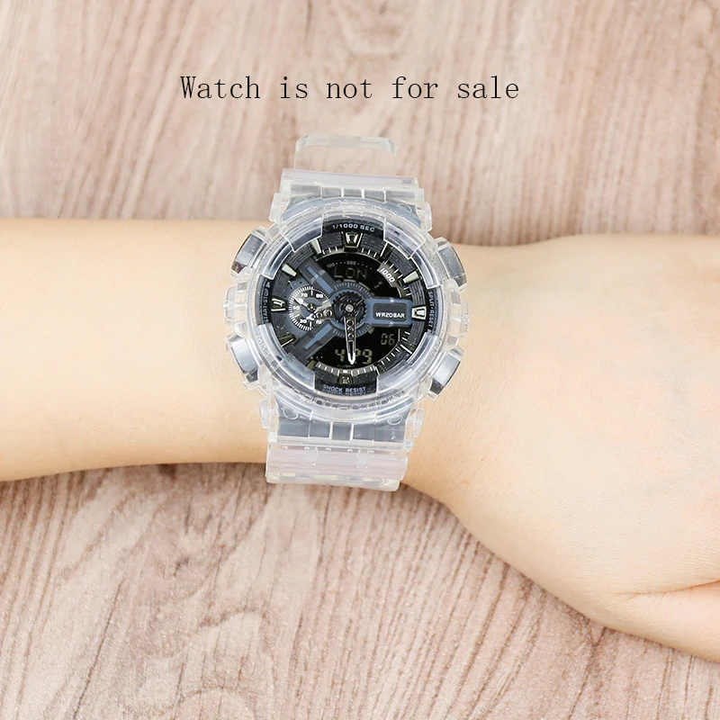 Аксессуары для часов 16 мм Мужские и женские спортивные часы ремешок Casio G SHOCK - Фото №1
