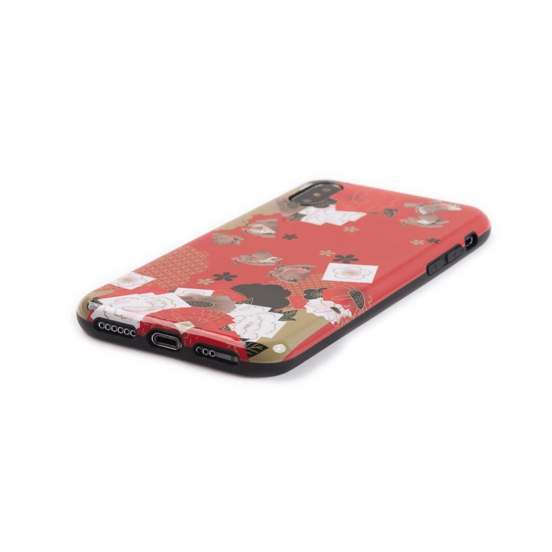 Силиконовый чехол для пары iPhone X XR XS 6 6S 7 8 Plus японские чехлы телефонов с рисунком