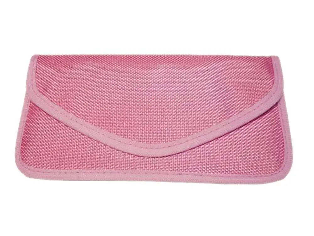 Pink GSM 3g 4G LTE gps RF RFID чехол, блокирующий сигнал, защита от излучения, Чехол-Кошелек, Чехол для мобильного телефона 6 дюймов - Цвет: Pink